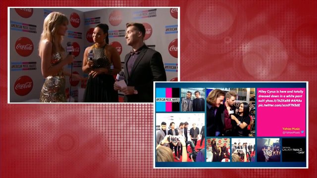 Taylor Swift - Red Carpet Interview (2013 AMAs)