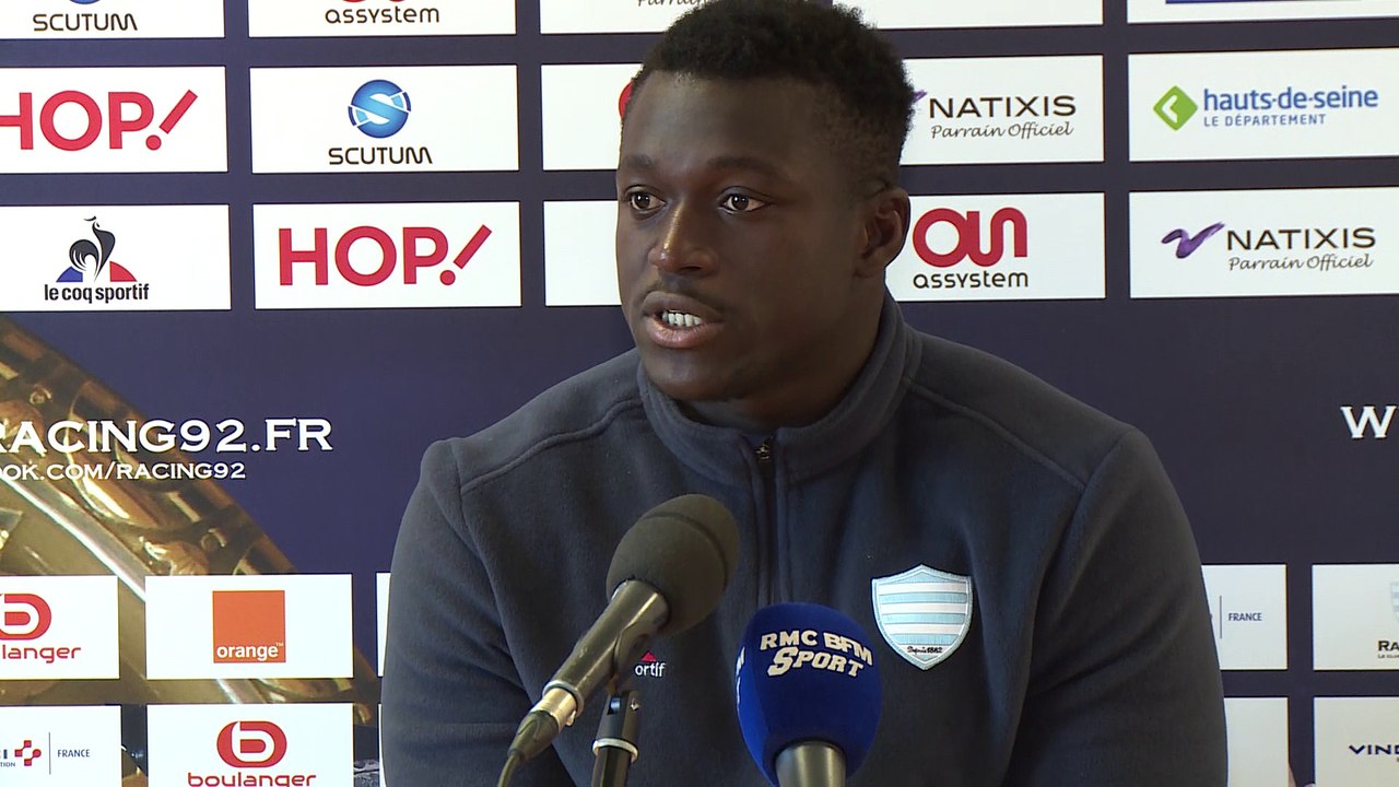 Top 14     Stade Rochelais - Racing 92: conférence d'avant match de Cedate Gomes Sa