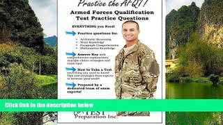 Online Complete Test Preparation Inc. Practice the AFQT!  Armed Forces Qualifications Test