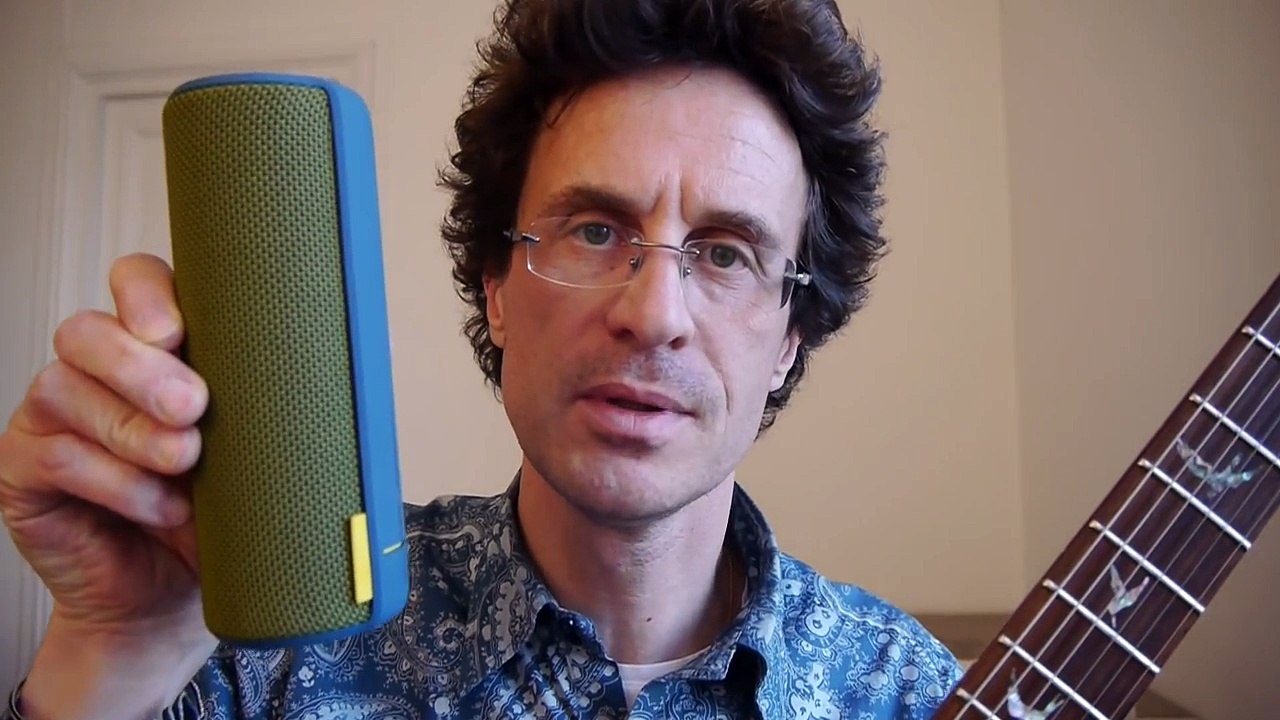 How to use the UE Boom speakers as a guitar amp