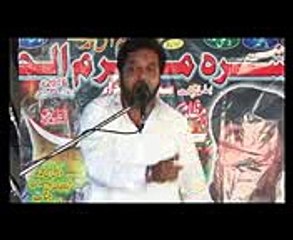 Zakir Muhammad Abbas Kazmi  waqia nasrani Yadgar Majlis 2016..03008764896