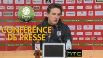 Conférence de presse AC Ajaccio - Amiens SC (1-1) : Olivier PANTALONI (ACA) - Christophe PELISSIER (ASC) - 2016/2017