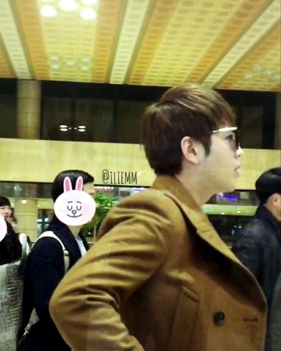JANG KEUN SUK AT GIMPO AİRPORT ARRİVAL  TO HANEDA AİRPORT JAPAN 30.11.2016