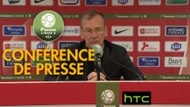 Conférence de presse Stade Brestois 29 - ESTAC Troyes (2-1) : Jean-Marc FURLAN (BREST) - Jean-Louis GARCIA (ESTAC) - 2016/2017