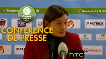 Conférence de presse Clermont Foot - Tours FC (0-0) : Corinne DIACRE (CF63) - Fabien MERCADAL (TOURS) - 2016/2017