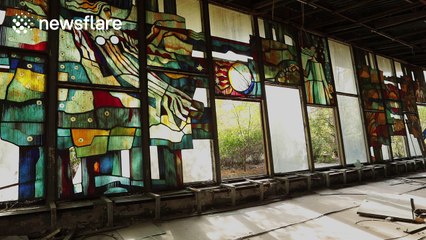 Haunting recent footage of Chernobyl