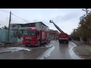 Plastik Fabrikasında Korkutan Yangın