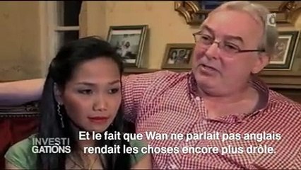 Cet homme a choisi sa femme sur catalogue en Thaïlande.