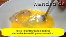 RESEP DAN CARA MEMBUAT SATE TELUR GULUNG MUDAH (RESEP JAJANAN SEKOLAH)