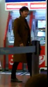 JANG KEUN SUK AT GIMPO AİRPORT ARRİVAL TO HANEDA AİRPORT JAPAN 30.11.2016
