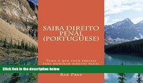 Read Online Livros de valor Bar Prep Saiba Direito Penal (Portuguese): Tudo o que voce precisa