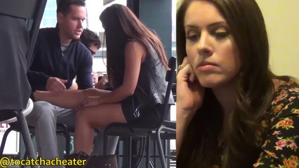 Girl's reaction to her Boyfriend Caught Cheating! Part 4