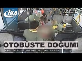 Otobüste Doğum Kamerada