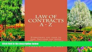 Buy Value Bar Prep Law of Contracts A - Z: Everything you need to pass. Includes top rated MBE