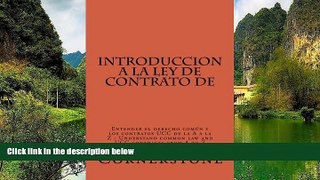 Buy Cornerstone Introduccion a la Ley de Contrato de: Entender el derecho comun y los contratos