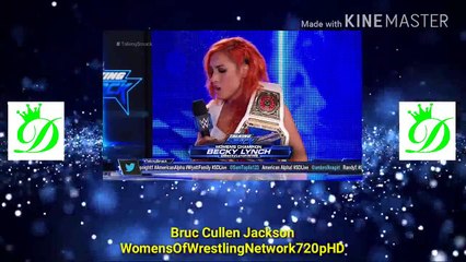WWE Talking Smack 2016.11.29 Becky Lynch Segment