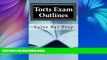 Audiobook Torts Exam Outlines: Includes Answered MBE s Value Bar Prep Audiobook Download