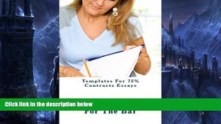 Audiobook Templates For 75% Contracts Essays: A Contracts question asks: has a Contract formed on