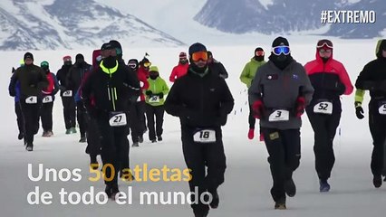 ¡Realmente extremo! Así se vivió el maratón anual en la Antártida
