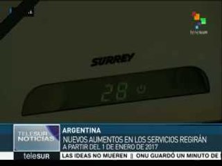 Argentina: preparan audiencias públicas para más aumentos tarifarios