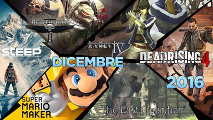 I giochi del mese di Dicembre 2016