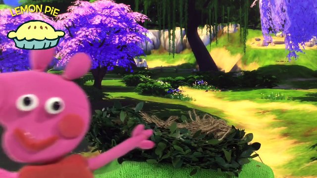 Peppa Pig Play-Doh Story: Chicken Hatches from Egg Animation