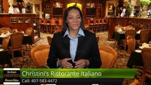Christini's Ristorante Italiano OrlandoWonderfulFive Star Review by Mary M.