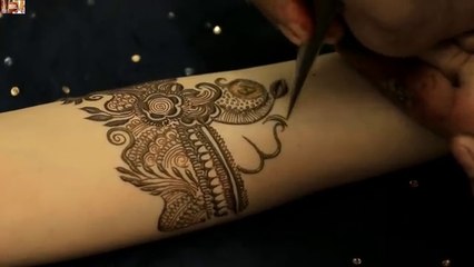 Full Hand Palm Mehendi Design For Bride_Easy Traditional Bridal Mehndi