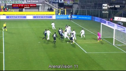 Cristian Raimondi Goal HD - Atalanta	1-0	Pescara 30.11.2016