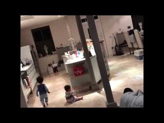 Big Brother Loves to Entertain Baby Sister