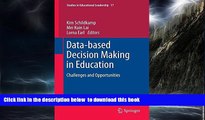 Best Price  Data-based Decision Making in Education: Challenges and Opportunities (Studies in