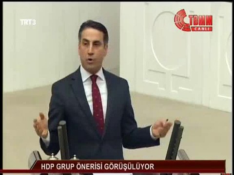 Hdp Muş Milletvekili Ahmet Yıldırım Konuştu Mecliste Yer Yerinden Oynadı