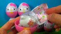 HELLO KITTY eggs surprise Unboxing 8 Hello Kitty surprise eggs HELLO KITTY Hello Kitty 1 킨더 서프라이즈