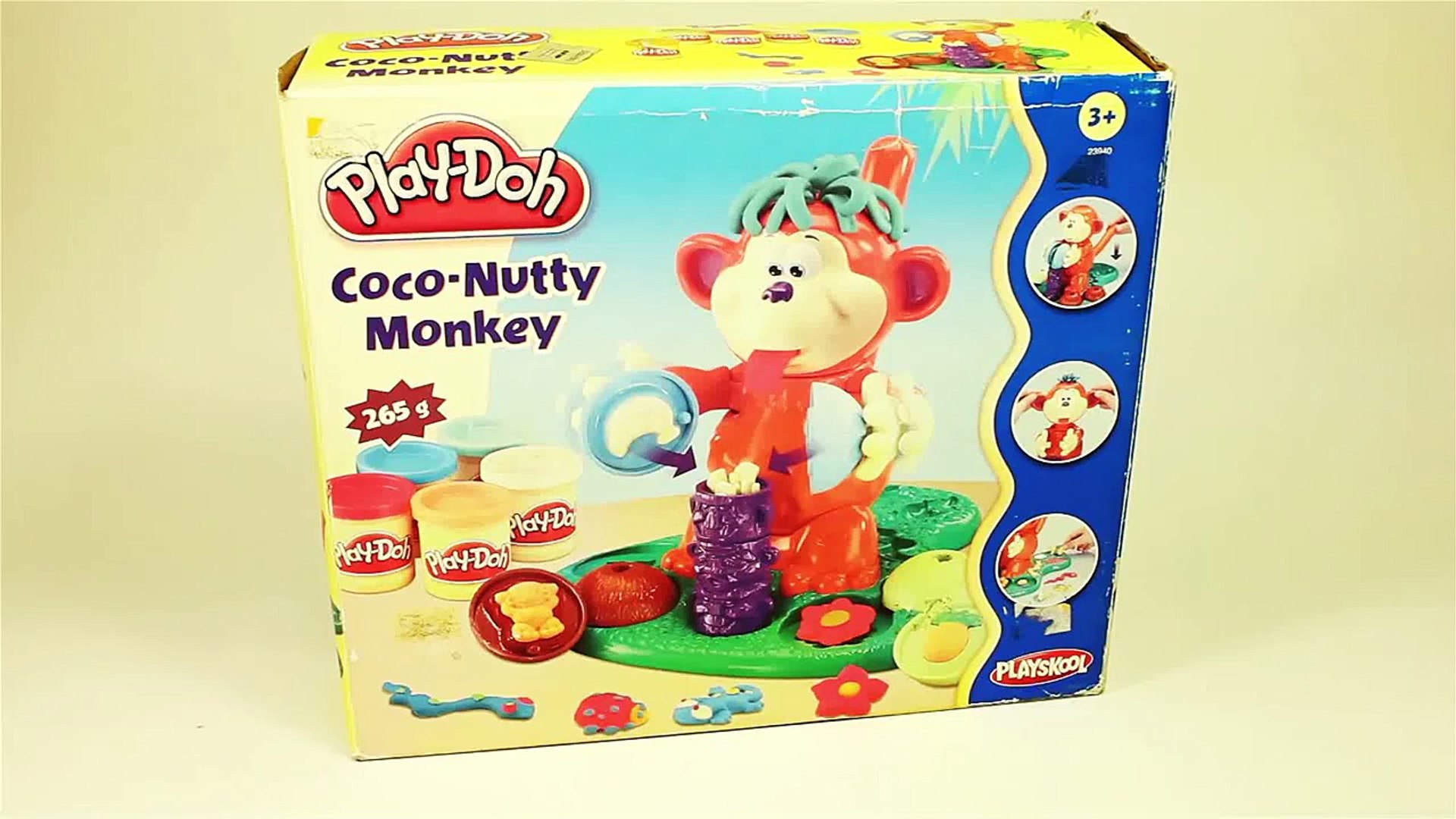 play doh monkey