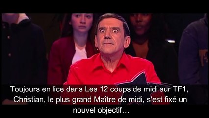 Le champion Christian quittera bientôt les Douze coups de minuit