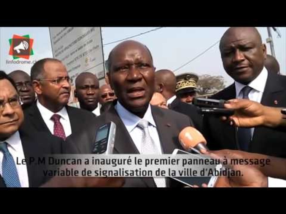 Nouveau visage d'Abidjan : la signalisation routière lancée