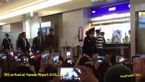 JANG KEUN SUK AT GIMPO AİRPORT ARRİVAL TO HANEDA AİRPORT JAPAN 30.11.2016