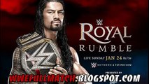 WWE Royal Rumble 2016 full show Results   Video Page Link