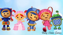 Finger Family Team Umizoomi Cartoon Movie Rhymes Daddy Finger Song for Children Fan Made