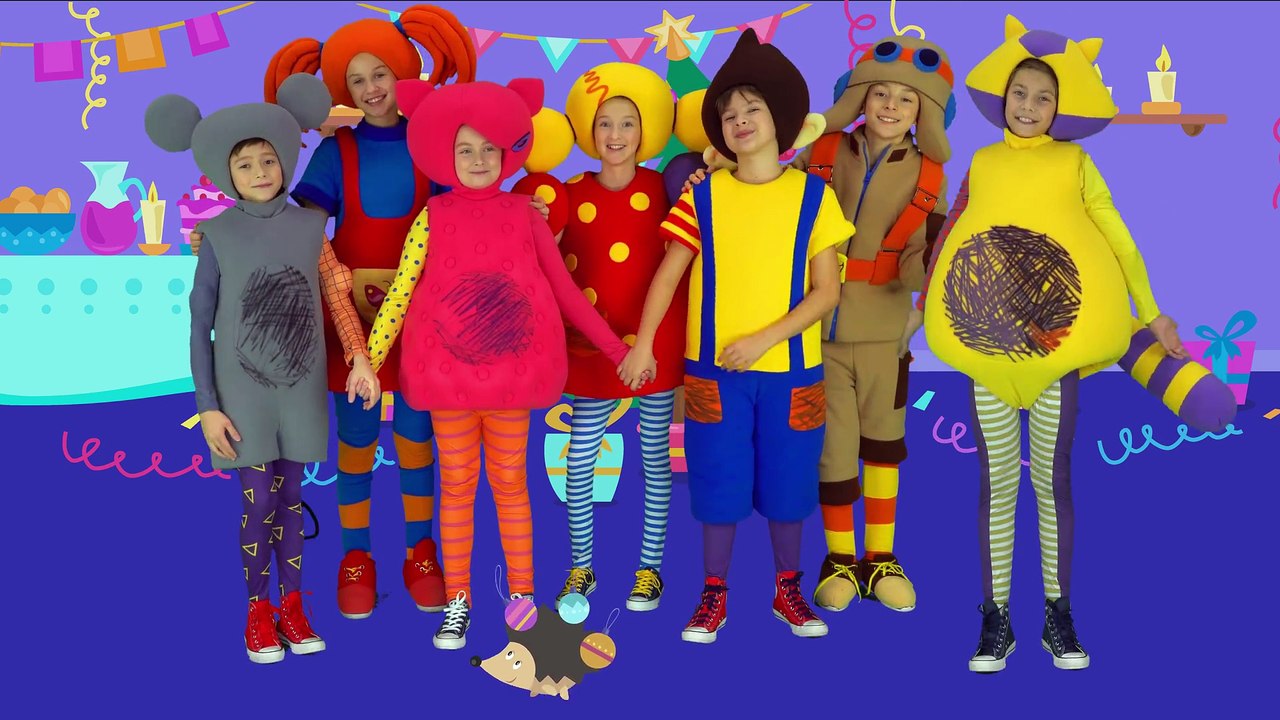 КУКУТИКИ - НОВЫЙ ГОД 2017 - Веселая развивающая песня мультфильм для детей малышей про животных