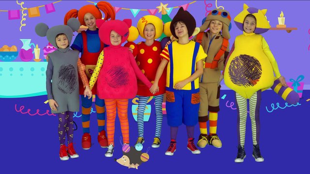 КУКУТИКИ - НОВЫЙ ГОД 2017 - Веселая развивающая песня мультфильм для детей малышей про животных