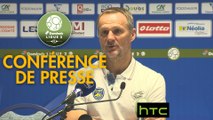 Conférence de presse FC Sochaux-Montbéliard - FBBP 01 (1-1) : Albert CARTIER (FCSM) - Hervé DELLA MAGGIORE (BBP) - 2016/2017