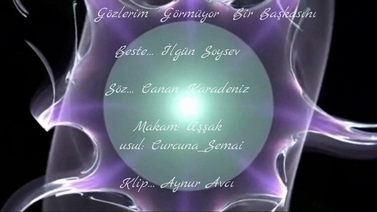 Gözlerim Görmüyor Bir Başkasını   Canan Karadeniz  Beste  İlgün Soysev  Klip  Aynur Avcı.