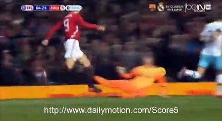 Zlatan Ibrahimovic Goal Manchester United 1 - 0 West Ham EFL Cup 30-11-2016