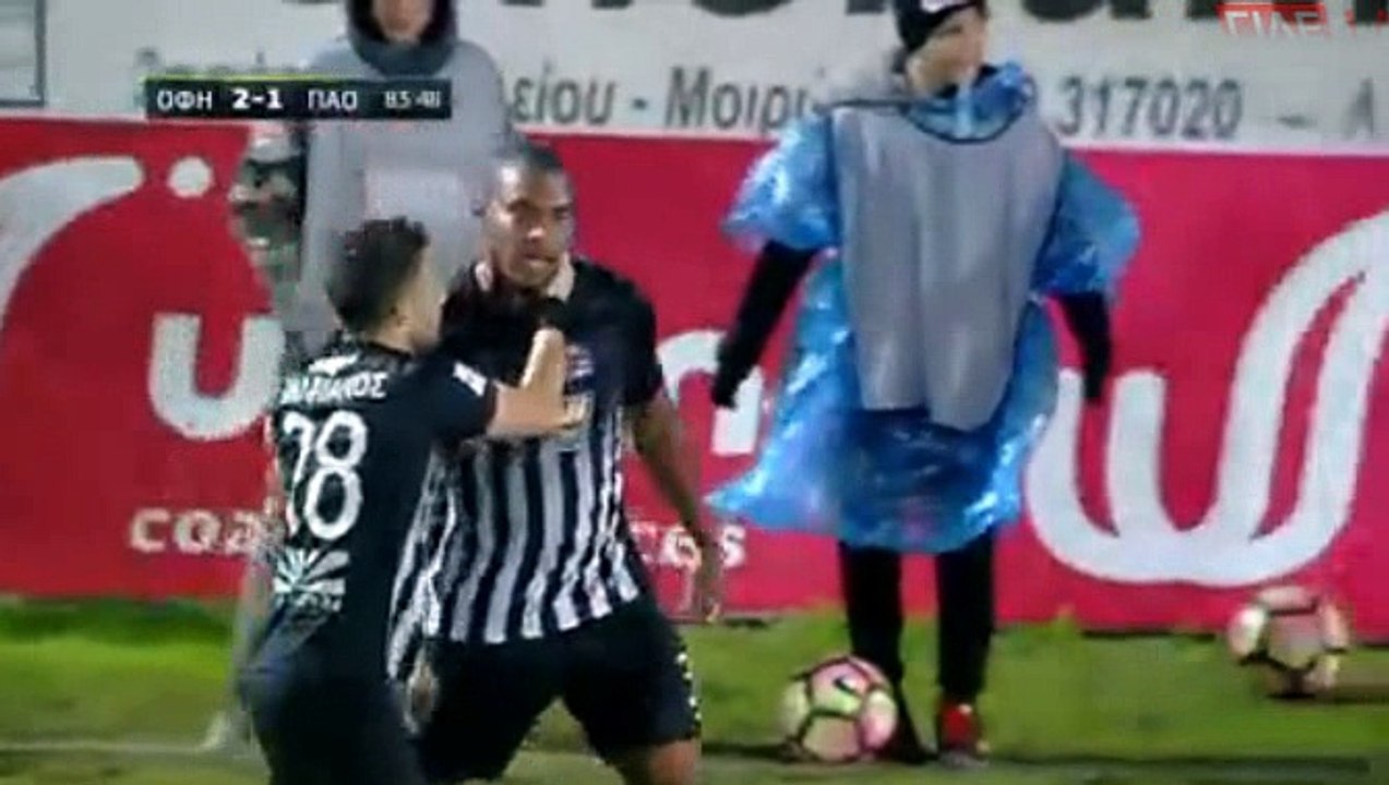 Marios Ogboe Goal HD - OFI Crete	2-1	Panathinaikos 30.11.2016