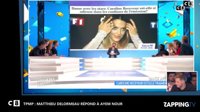 TPMP : Matthieu Delormeau répond à Ayem Nour après ses critiques dans le Mad Mag