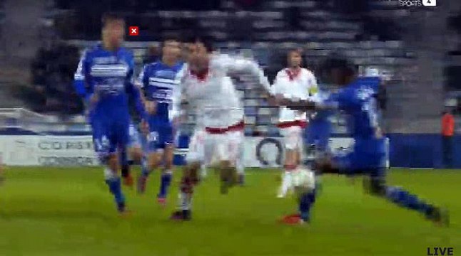 Gaetan Laborde Goal - Bastia1-1 Bordeaux 30.11.2016