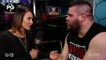 Charly Caruso, Chris Jericho and Kevin Owens Backstage Segment