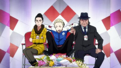 ユーリ!!! on ICE 第9話「勇利vsユーリ！おそロシア！！ロシア大会 フリースケーティング」Yuuri!!! on...
