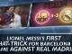 Messi's first Barca hat-trick against Real